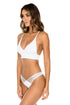 Luli Fama Cosita Buena STRAPPY BRAZILIAN RUCHED BACK BOTTOM